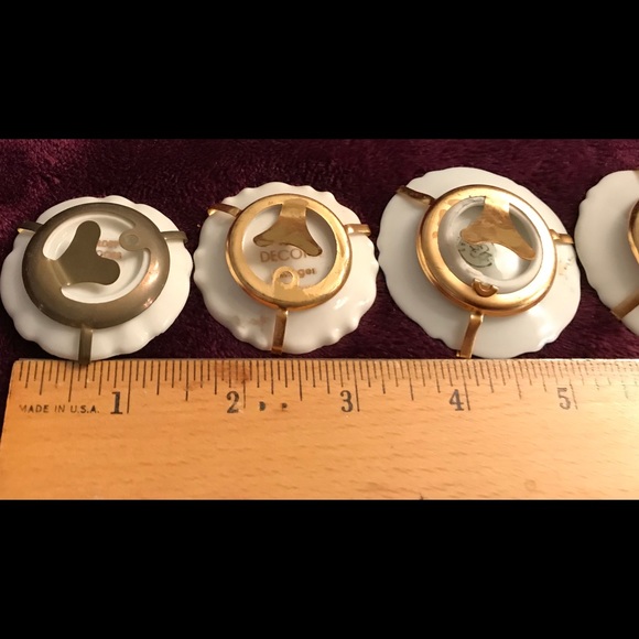 Miniature plates with stands. Limoges Decora - Picture 5 of 12